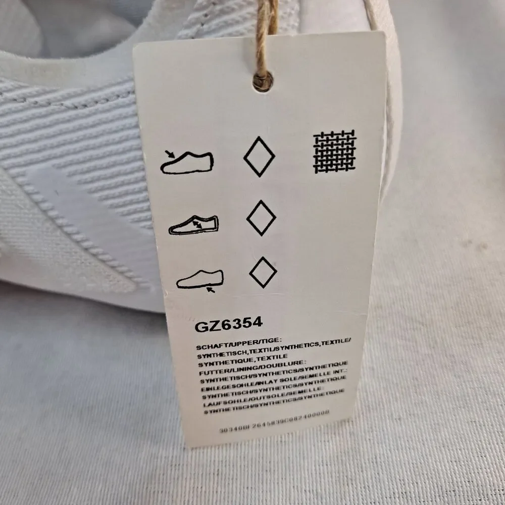 Adidas The Indoor Cycling Shoe Mens 13.5 Womens 14.5 White (Cleat Not Included)